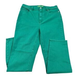 Lands’ End Island Emerald Ankle Jeans - Size 14 Tall